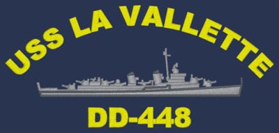 DD 448 USS La Vallette