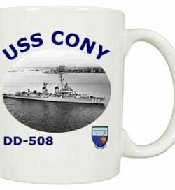 DD 508 USS Cony Coffee Mug
