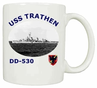DD 530 USS Trathen Coffee Mug