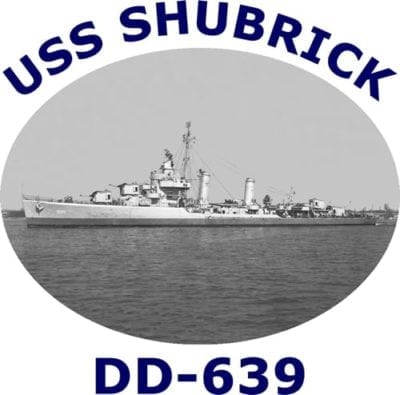 DD 639 USS Shubrick