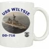 DD 716 USS Wiltsie Coffee Mug