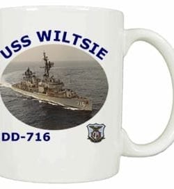 DD 716 USS Wiltsie Coffee Mug
