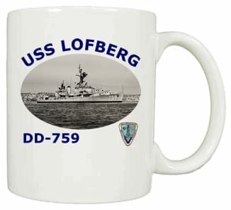 DD 759 USS Lofberg Coffee Mug