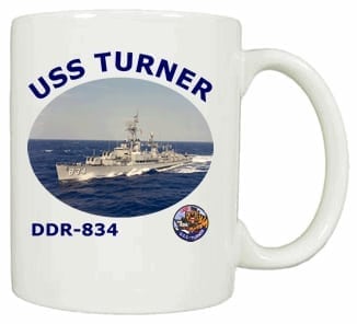 DDR 834 USS Turner Coffee Mug