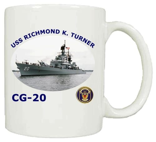 CG 20 USS Richmond K Turner Coffee Mug