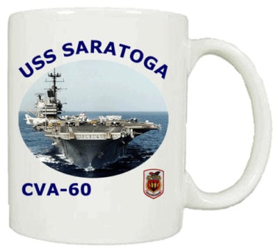 CVA 60 USS Saratoga Coffee Mug