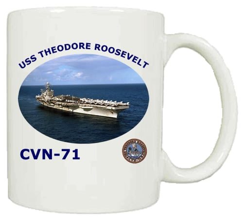CVN 71 USS Theodore Roosevelt Coffee Mug