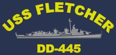 DD 445 USS Fletcher