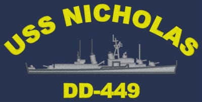 DD 449 USS Nicholas