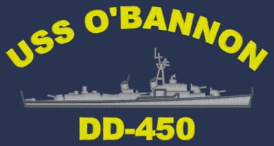 DD 450 USS O Bannon
