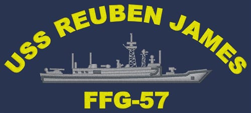 FFG 57 USS Reuben James Embroidered Hat