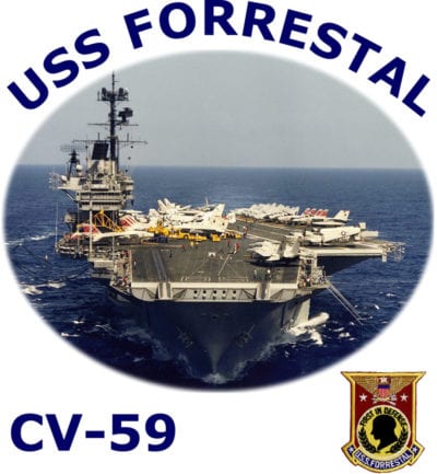 CV 59 USS Forrestal