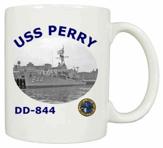 DD 844 USS Perry Coffee Mug