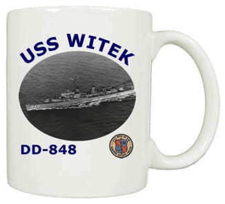 DD 848 USS Witek Coffee Mug
