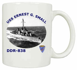 DDR 838 USS Ernest G Small Coffee Mug