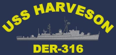 DER 316 USS Harveson