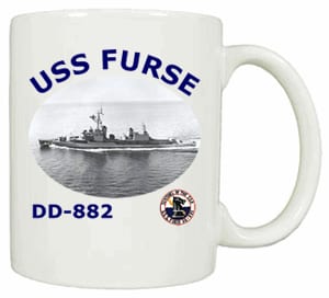 DD 882 USS Furse Coffee Mug