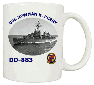 DD 883 USS Newman K Perry Coffee Mug