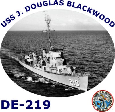DE 219 USS J Douglas Blackwood