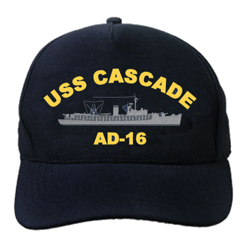 AD 16 USS Cascade Embroidered Hat