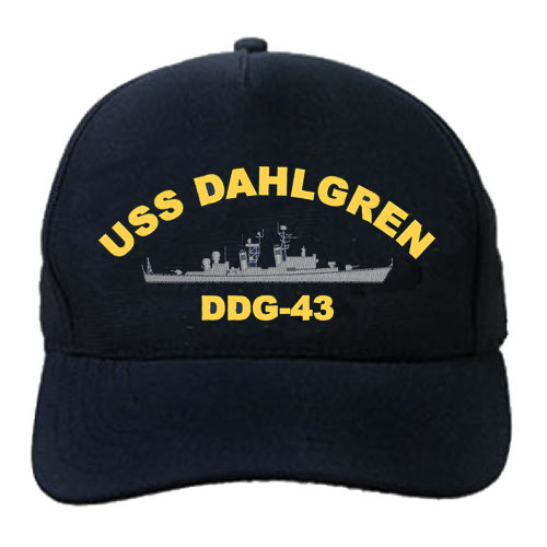 DDG 43 USS Dahlgren Embroidered Hat