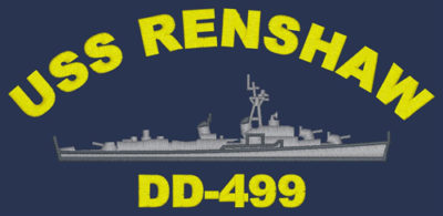 DD 499 USS Renshaw