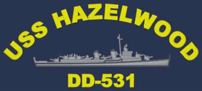 DD 531 USS Hazelwood