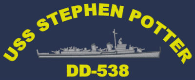 DD 538 USS Stephen Potter