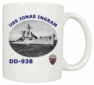 DD 938 USS Jonas Ingram Coffee Mug