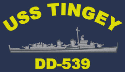 DD 539 USS Tingey