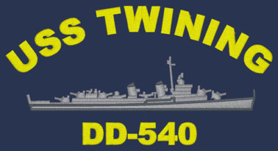 DD 540 USS Twining