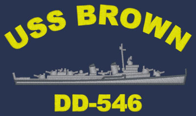 DD 546 USS Brown