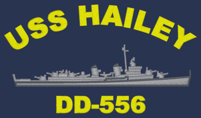 DD 556 USS Hailey