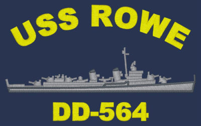 DD 564 USS Rowe