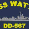 DD 567 USS Watts