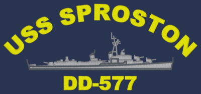 DD 577 USS Sproston