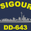 DD 643 USS Sigourney