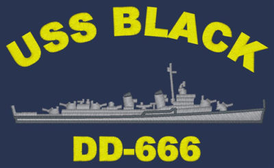 DD 666 USS Black