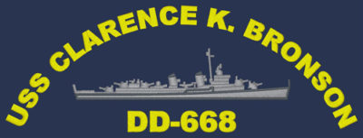 DD 668 USS Clarence K Bronson