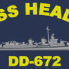 DD 672 USS Healy
