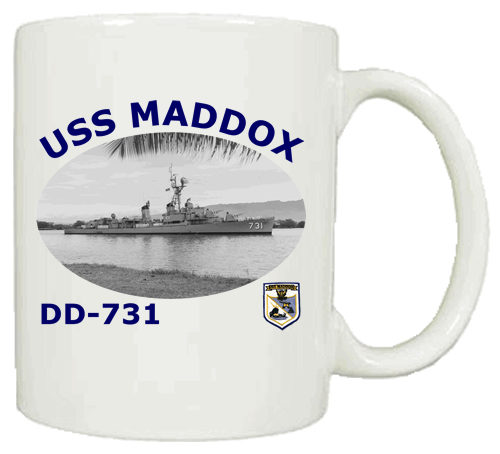 DD 731 USS Maddox Coffee Mug 2