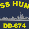 DD 674 USS Hunt