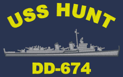 DD 674 USS Hunt