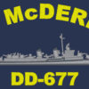 DD 677 USS McDermut