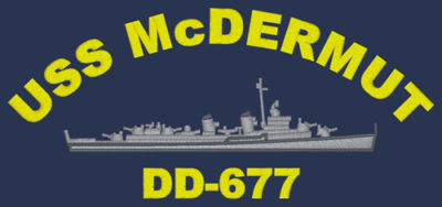 DD 677 USS McDermut