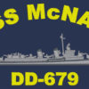 DD 679 USS McNair