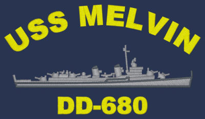 DD 680 USS Melvin