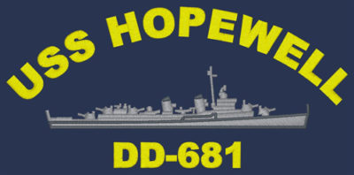 DD 681 USS Hopewell