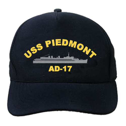 AD 17 USS Piedmont Embroidered Hat