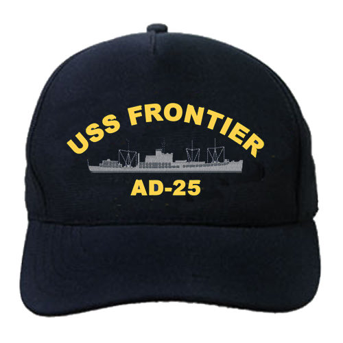 AD 25 USS Frontier Embroidered Hat